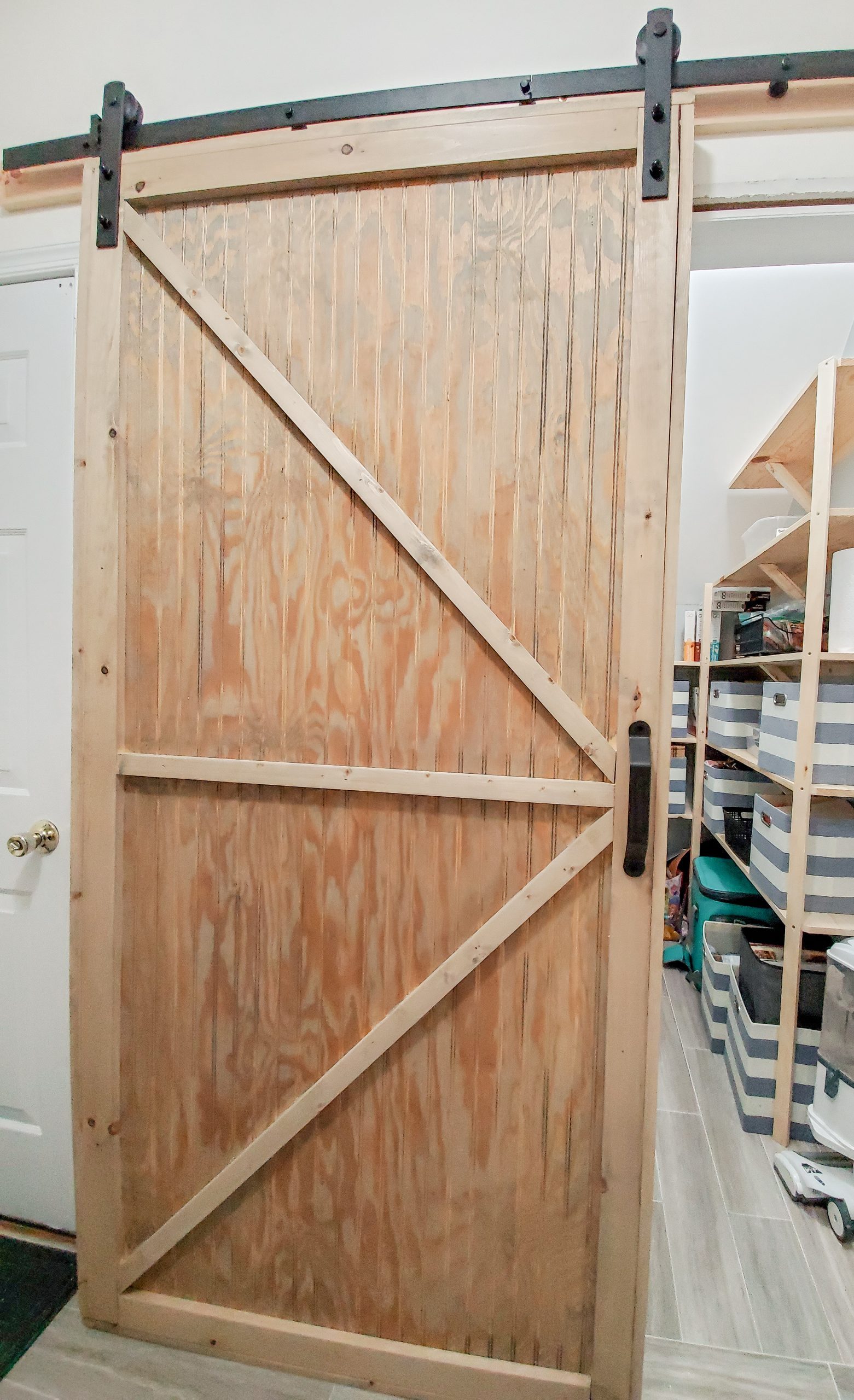 Farmhouse-Style Sliding Barn Door